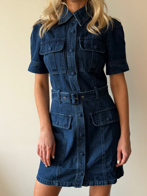 Džinsinė suknelė Eva