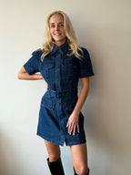 Džinsinė suknelė Eva